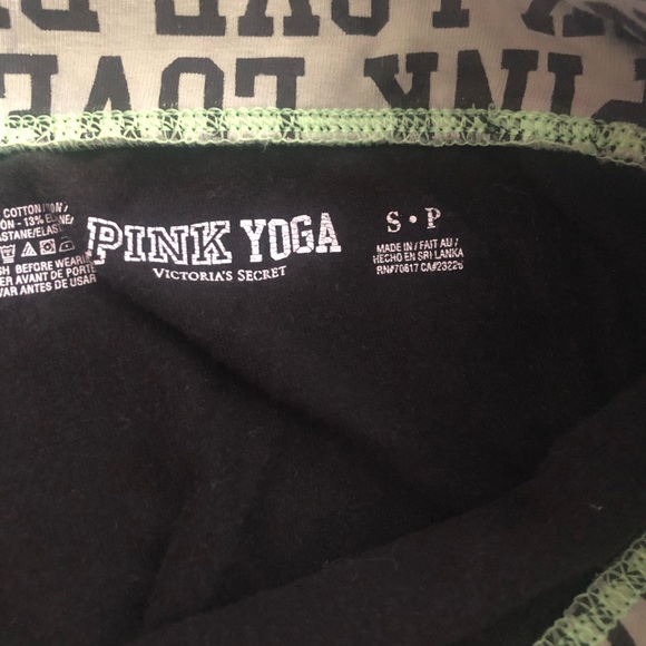 PINK crop yoga legging - Picture 4 of 4